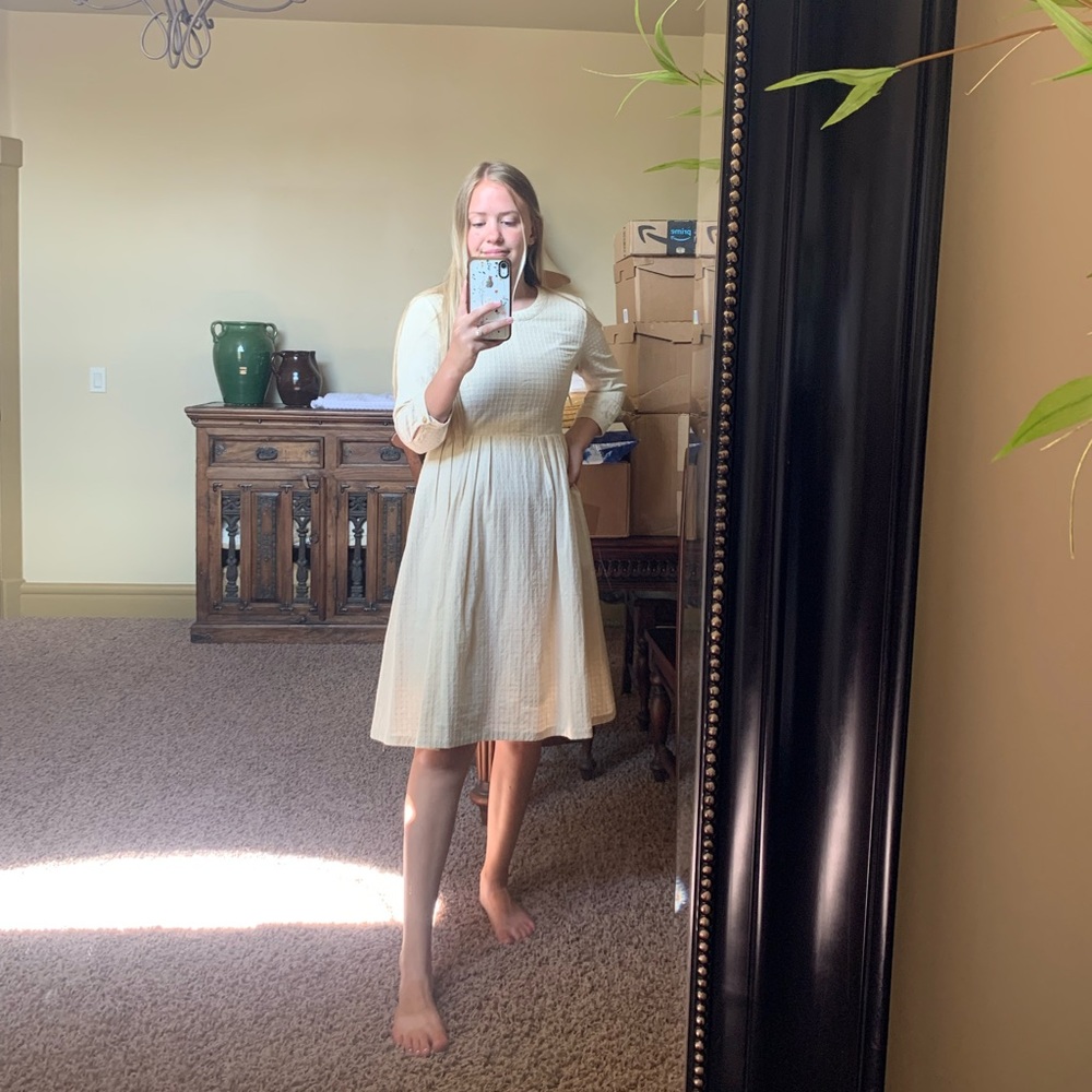 Creme Dress